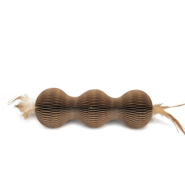 Natural Catnip Cat Folding Toy - peanut variant