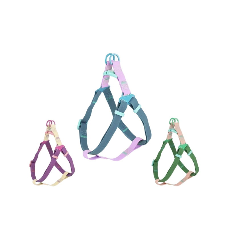 Stylish PVC Dog Harness - Green